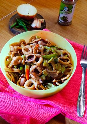 Foto resep Cumi Pare Tumis Oregano