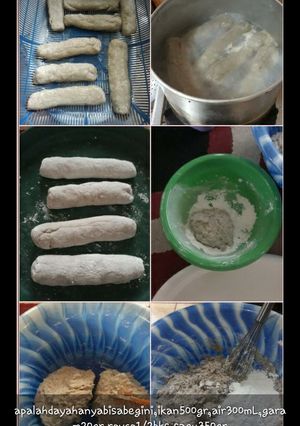 Foto resep Pempek Lenjer simple ekonomis lembut no telur
