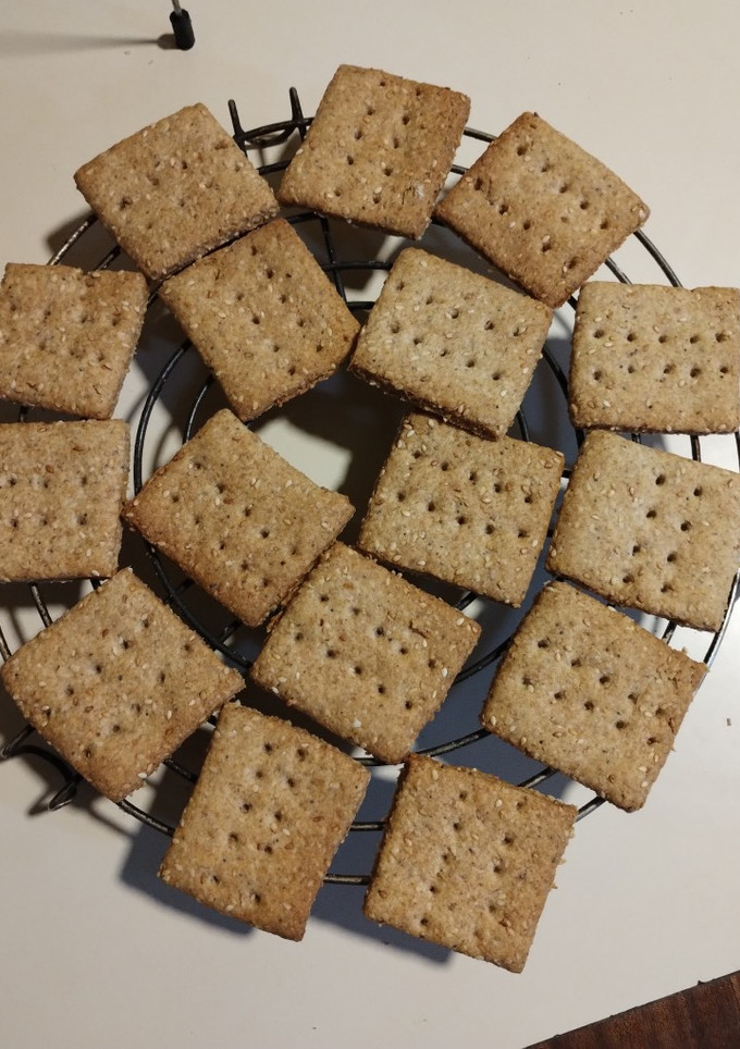 Una foto de Galletitas saladas (saludables) tipo cerealitas