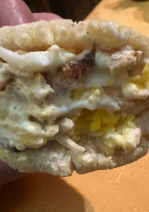 Una foto de Arepas de pollo
