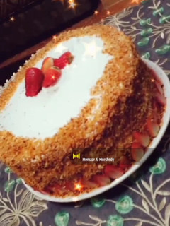 صورة لوصفة كاتو بجوز الهند 🥥🍓🍰