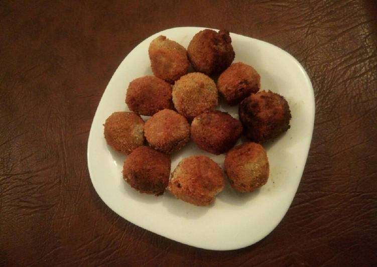 Recette Des Croquettes des aubergines