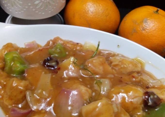 Easiest Way to Prepare Speedy Orange sesame chicken #chinese