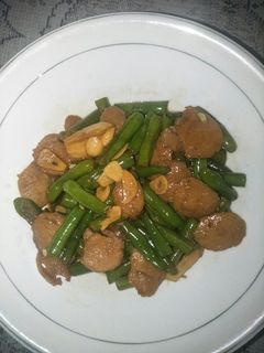 Foto resep Tumis Buncis Baso Cabe Ijo