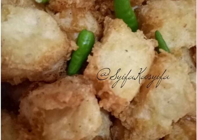 Bagaimana Menyiapkan Tahu krispy abang-abang Anti Gagal