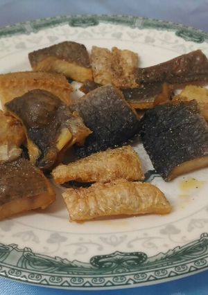 香烤魚干-木新店氣炸鍋 的食譜成品照片
