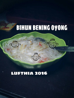 Foto resep Bihun bening oyong