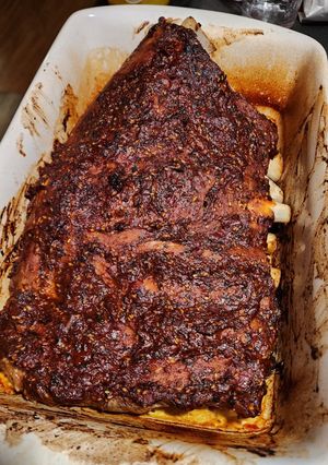 Una foto de Costillas adobadas