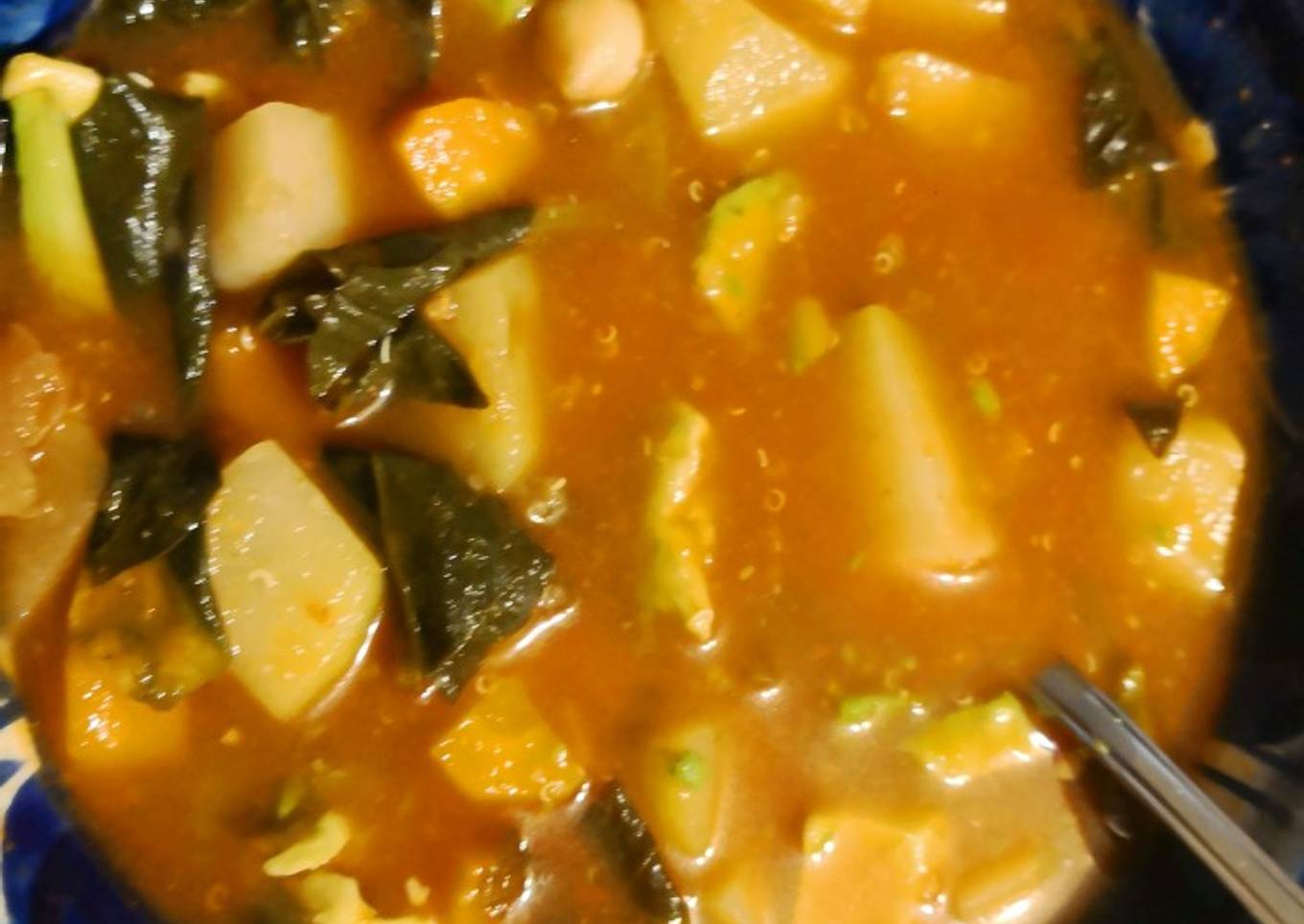 Sopa de garbanzo con quinoa