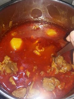 عکسی از دستور آبگوشت 😋😋😋