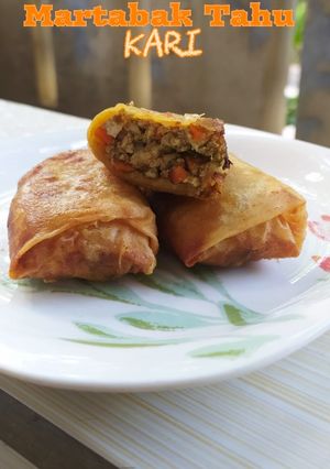 Foto resep Martabak Tahu Kari
