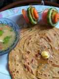 Desi Methi masala parota