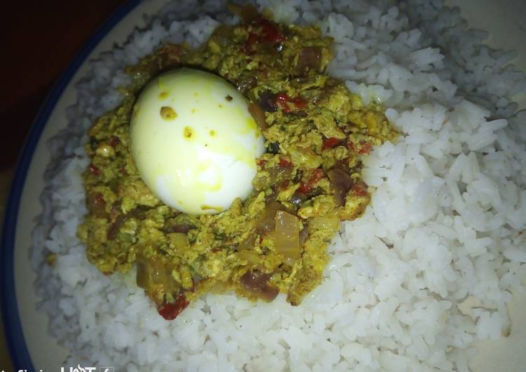 Easiest Way to Prepare Speedy Rice with egg sauce | Satisfyingrecipe.web.app
