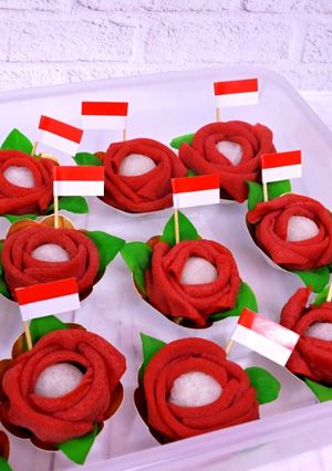 Foto resep Dadar Gulung Mawar  Tanpa Santan Tanpa Telur