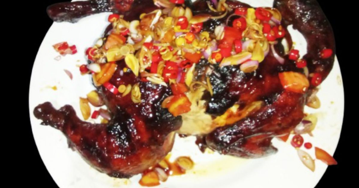 Ayam Panggang Mentega Kecap Saus Tiram