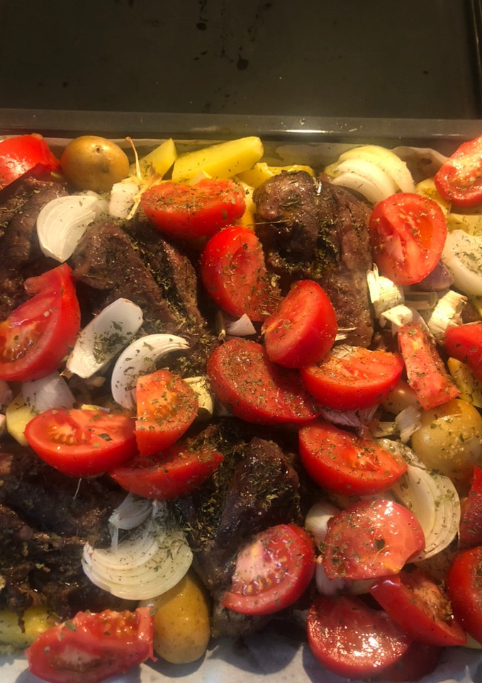 Una foto de Asado de carrillada