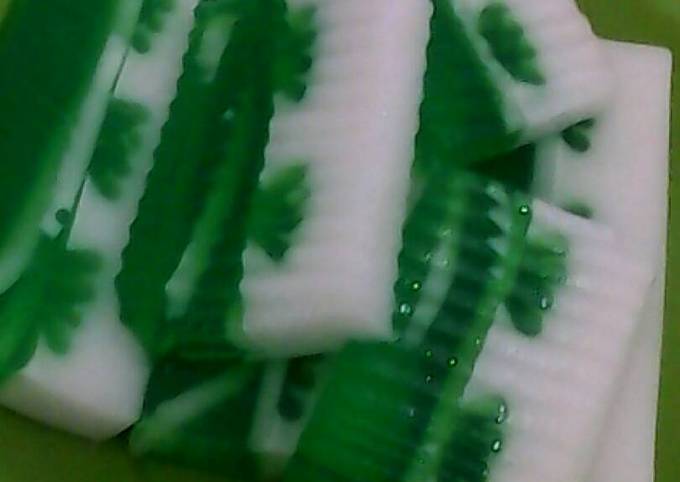 Pudding kekinian(Santan melon)