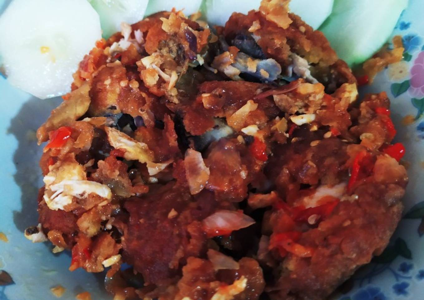 Ayam Geprek Ekstra Pedas