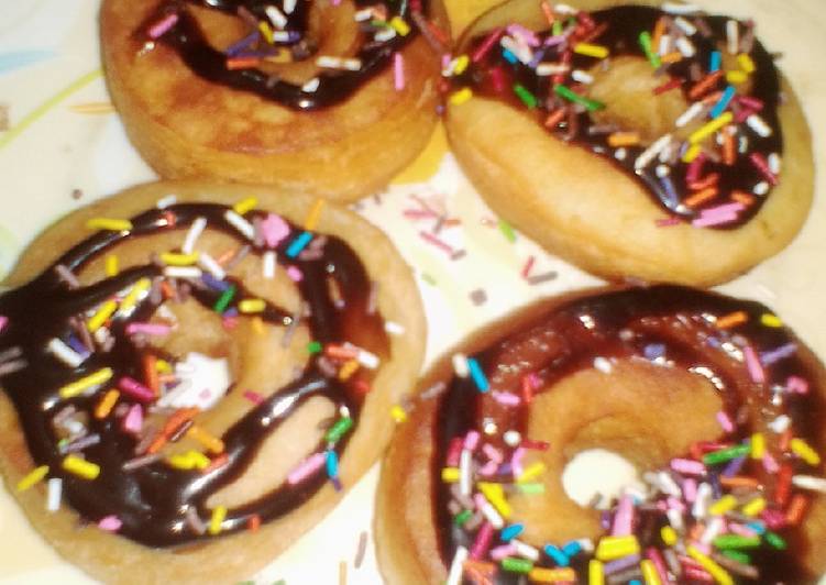 Steps to Prepare Super Quick Homemade Doughnuts