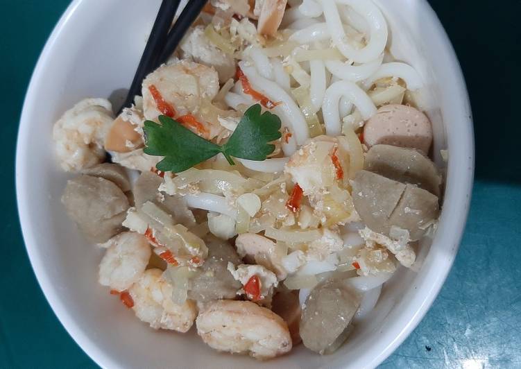 Resep Mie Udon Kuah Rebus yang Lezat Sekali