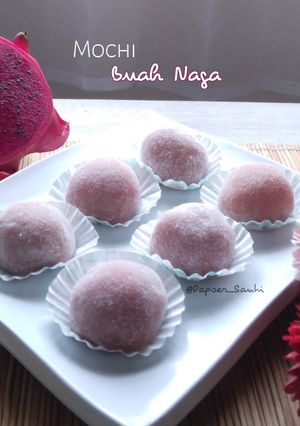 Foto resep Mochi Buah Naga