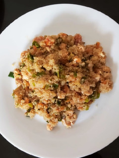 Una foto de Pollo salteado con quinoa (fit)