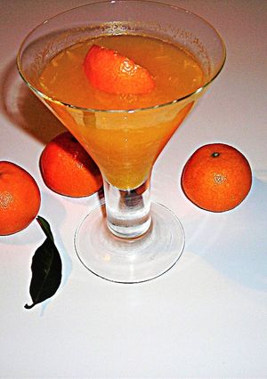 Foto principal de Gelatina de mandarinas con sacarina