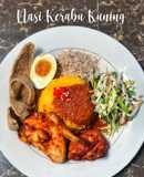 Nasi Kerabu Kuning (KELANTAN DARUL NAIM)