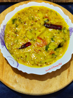 A picture of Bottle gourd dal (no onion-no garlic lauki dal).