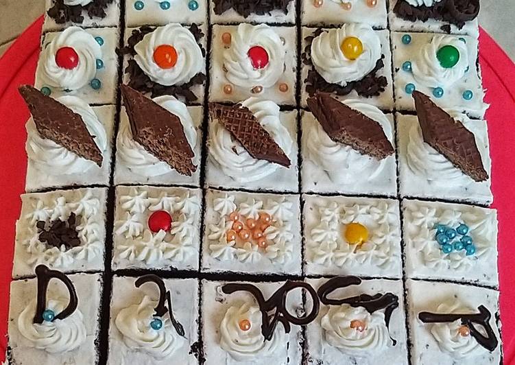 Cara Membuat 032. Brownies (kukus) potong nyoklattt 🍰🍫 yang Lezat Sekali