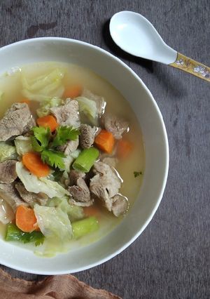 Foto resep Sop daging kua bening