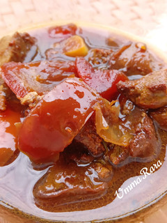 Foto resep (35) Ati Ayam Bumbu Kecap (1y+)