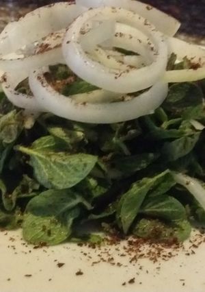 صورة لوصفة سلطة زعتر اخضر