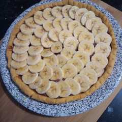 Una foto de Tarta de Plátano y Chocolate