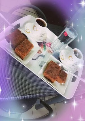 صورة لوصفة كيكة الحليب المحموس