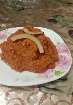 A picture of Carrot halwa | Instant Recipe 🥕.