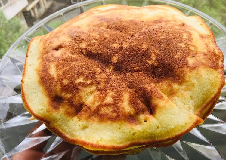Simple Way to Make Any-night-of-the-week Fluffy banana pancakes