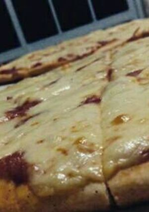Una foto de Pizza casera la mejor!
