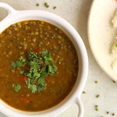 A picture of Whole Green Moong Dal Recipe Without Onion And Garlic.