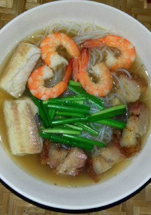 Hình của món Bún Nước Lèo Sóc Trăng.