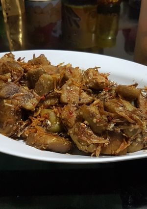 Foto resep Terong Balado Teri