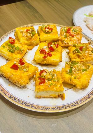 香煎豆腐 的食譜成品照片