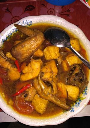 Foto resep Ayam kecap plus tahu