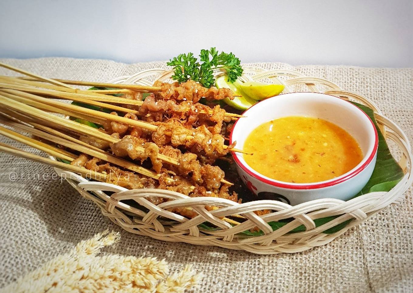 Sate taichan kulit goreng part II