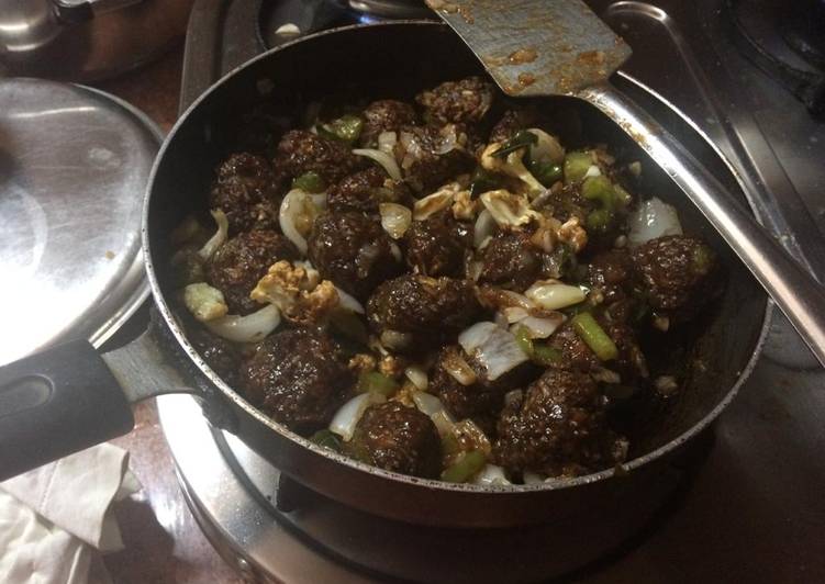 Manchrian recipe