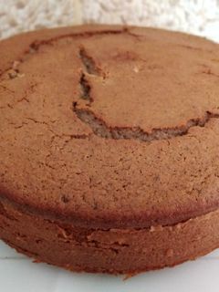 Una foto de Torta de porotos negros