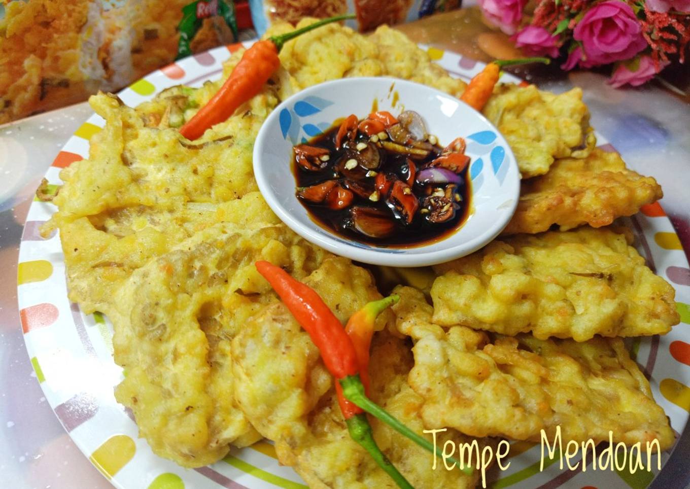 Tempe Mendoan Sambal Kecap Ala KoBe