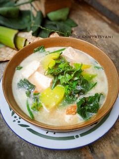 Foto resep Pucuk labu siam kuah santan ~sayur bobor~