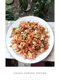 Foto resep Udang Goreng Tepung Sambal Matah