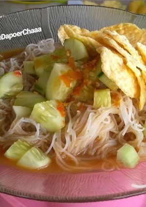 Foto resep Rujak bihun kambang Madura
